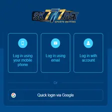 SK777 Login